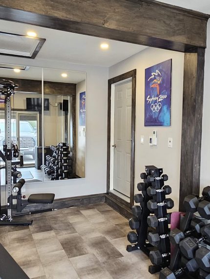Garage to Gym a custom build