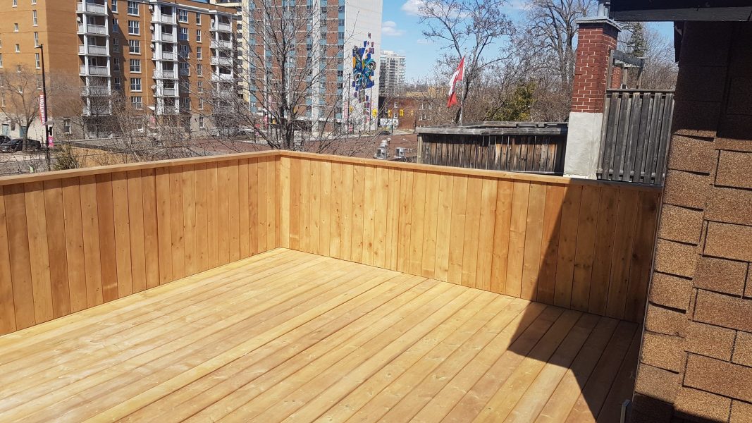 Each deck was crafted with attention to detail, ensuring a harmonious blend of privacy, elegance, and scenic appreciation. The end result is a series of stunning upper decks that enhance the urban living experience and showcase our commitment to quality craftsmanship.