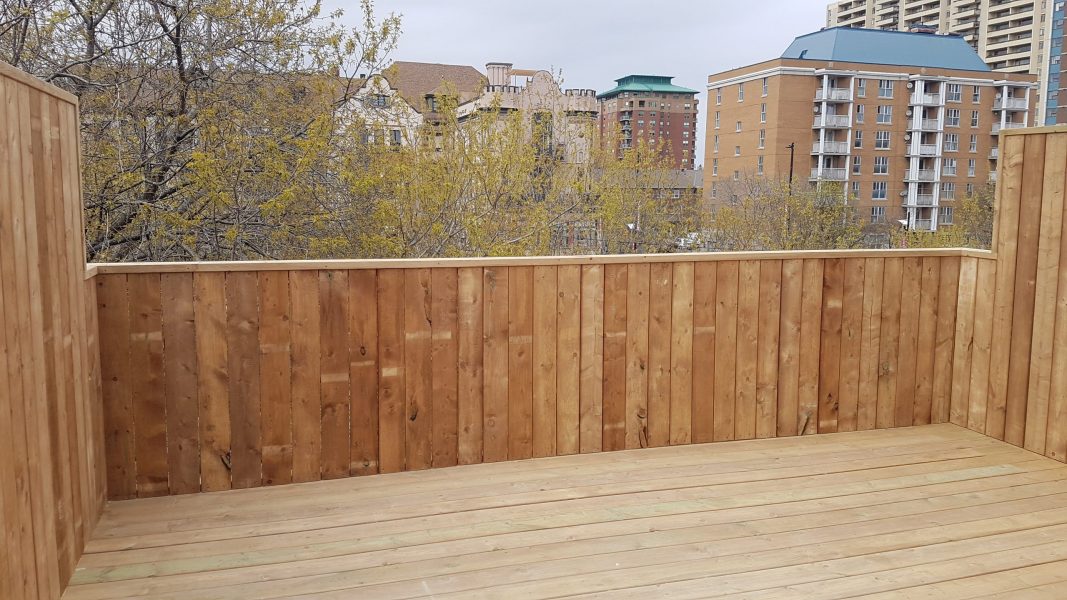 Each deck was crafted with attention to detail, ensuring a harmonious blend of privacy, elegance, and scenic appreciation. The end result is a series of stunning upper decks that enhance the urban living experience and showcase our commitment to quality craftsmanship.