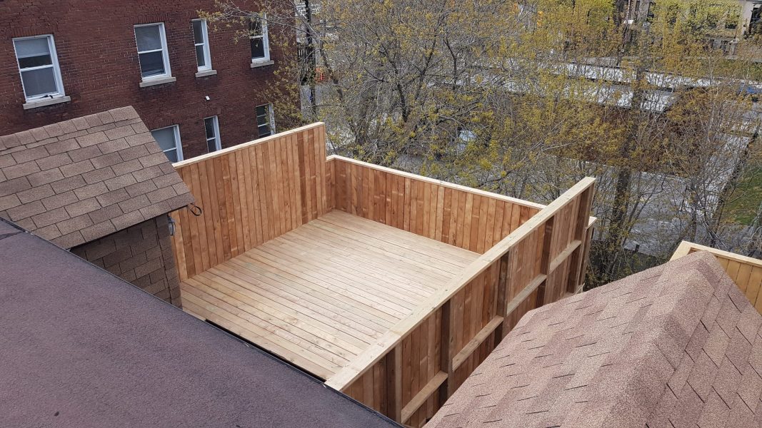 Each deck was crafted with attention to detail, ensuring a harmonious blend of privacy, elegance, and scenic appreciation. The end result is a series of stunning upper decks that enhance the urban living experience and showcase our commitment to quality craftsmanship.