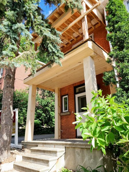 Heritage Front Porch with Modern Touch