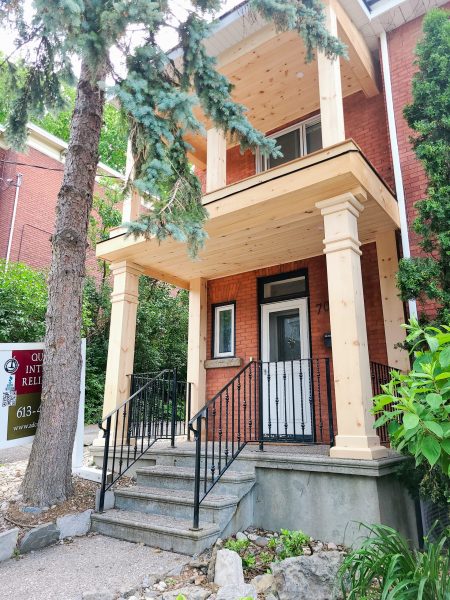 Heritage Front Porch with Modern Touch