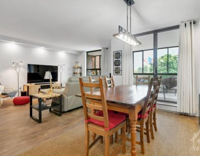 Condo Reno a new open concept living dining area