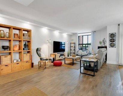 Condo Reno a new open concept living dining area